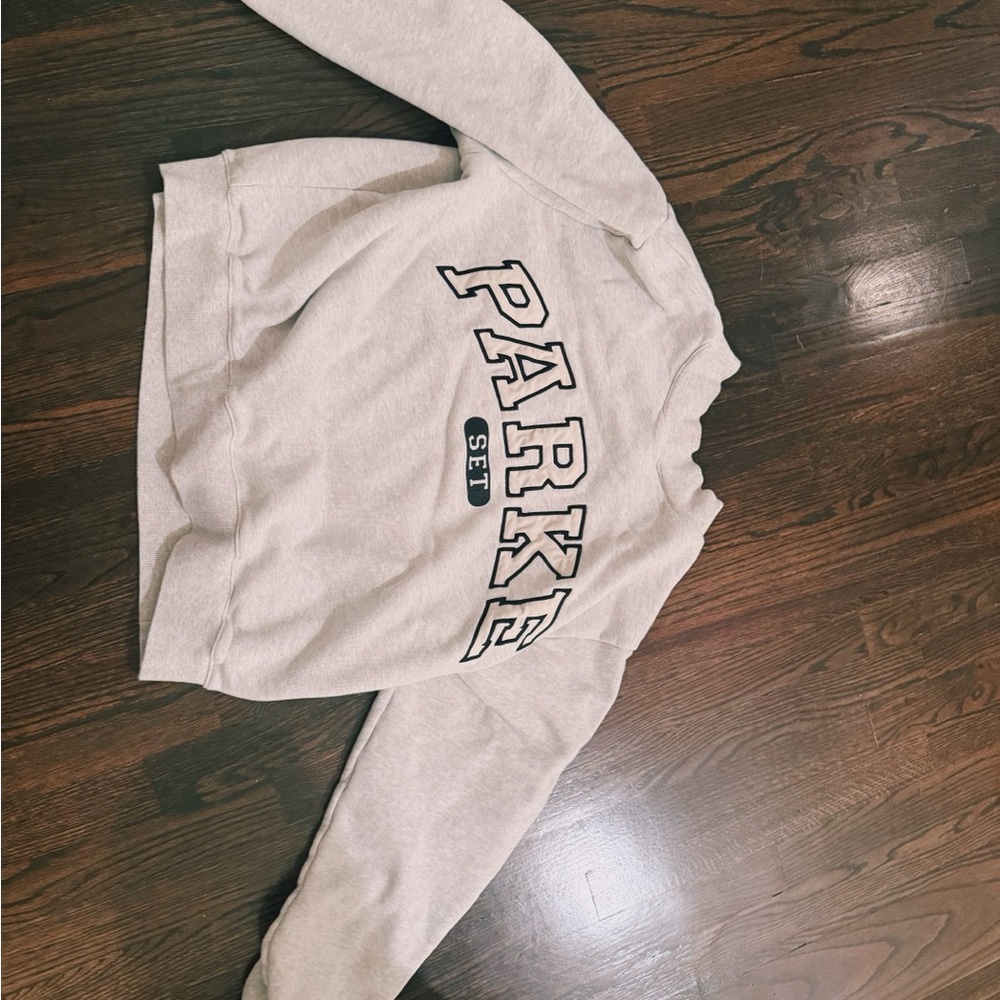 Light Gray PARKER Sweatshirt